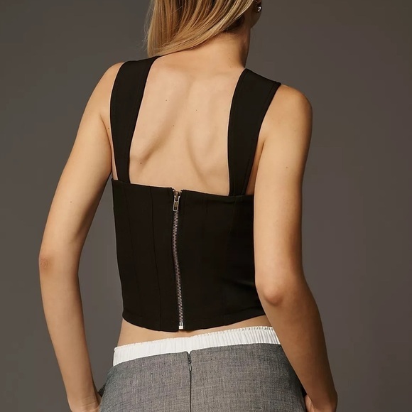 Sunday in Brooklyn Ponte Corset Top - Picture 2 of 8